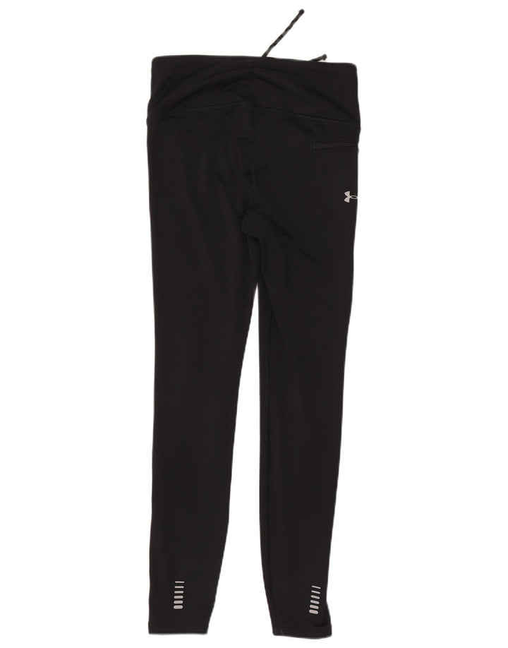 UNDER ARMOUR Leggings para mujer UK 10 Small Black Geométrico Poliamida