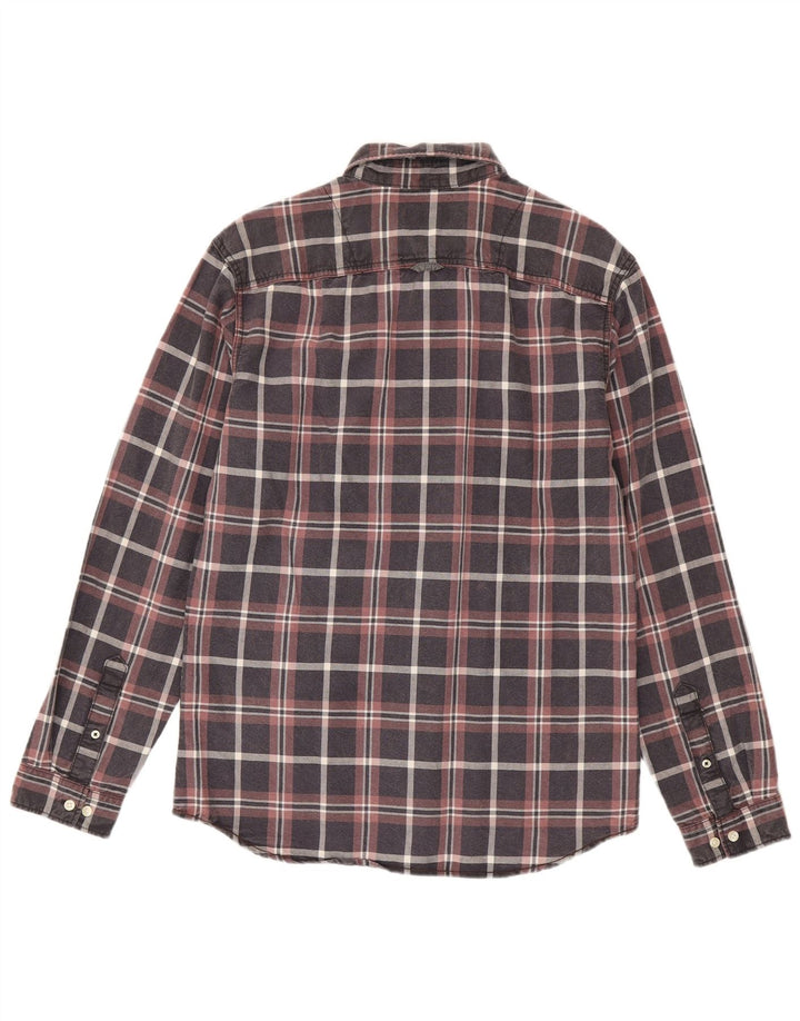 Camisa Jack & Jones Hombre Mediana Algodón A Cuadros Multicolor
