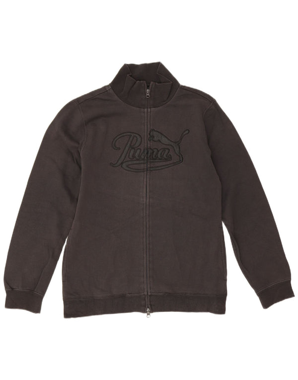 Puma - Chaqueta de chándal gráfica para mujer, talla 40, color negro