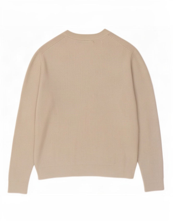 Jersey De Cuello Redondo Reiss Hombre Nylon Beige Medio
