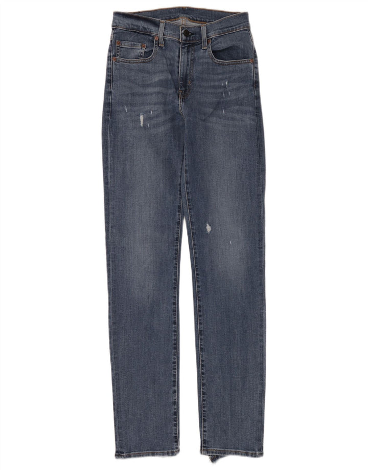 Levi's Vaqueros Slim Desgastados Mujer W26 L32 Azul