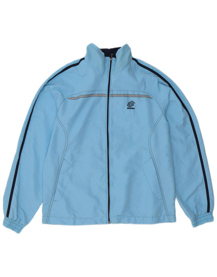 Lotto Mens Chándal Top Chaqueta Grande Azul