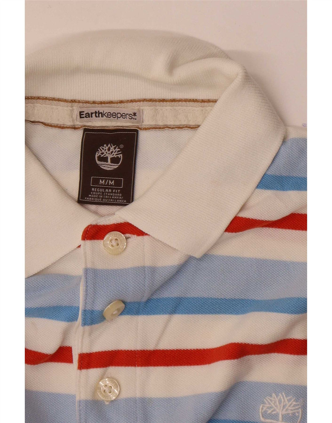 Timberland Polo De Corte Regular Para Hombre Rayas Multicolor Medianas