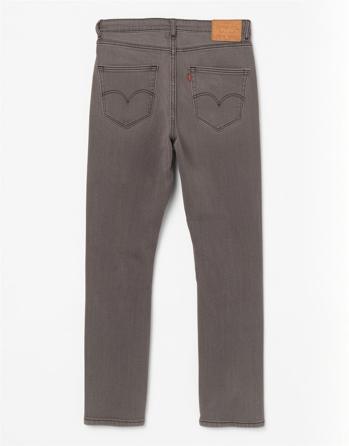 Levi's Hombre 511 Slim Jeans W34 L28 Algodón Gris