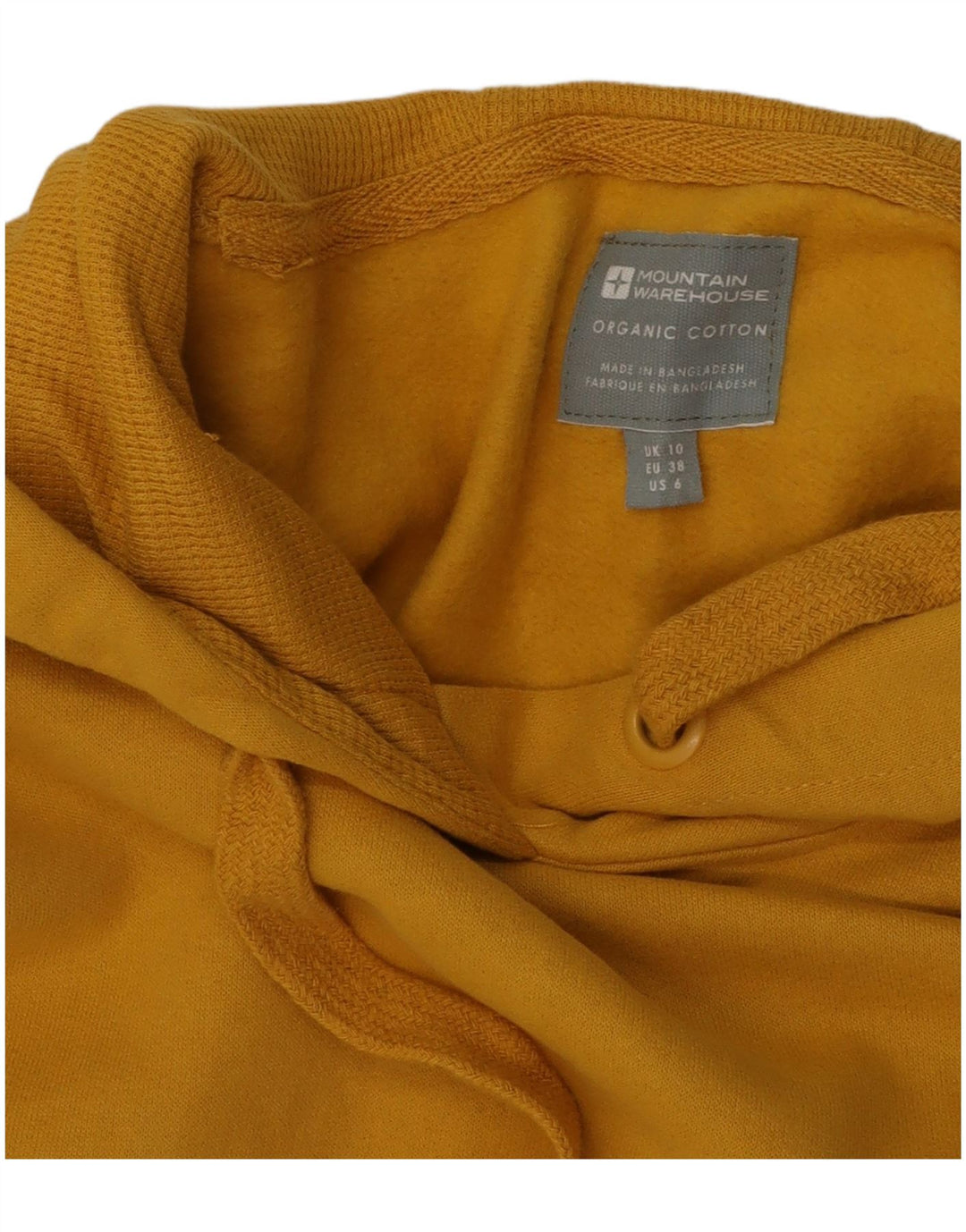 MOUNTAIN WAREHOUSE Jersey con capucha extragrande para mujer UK 10 Small Yellow