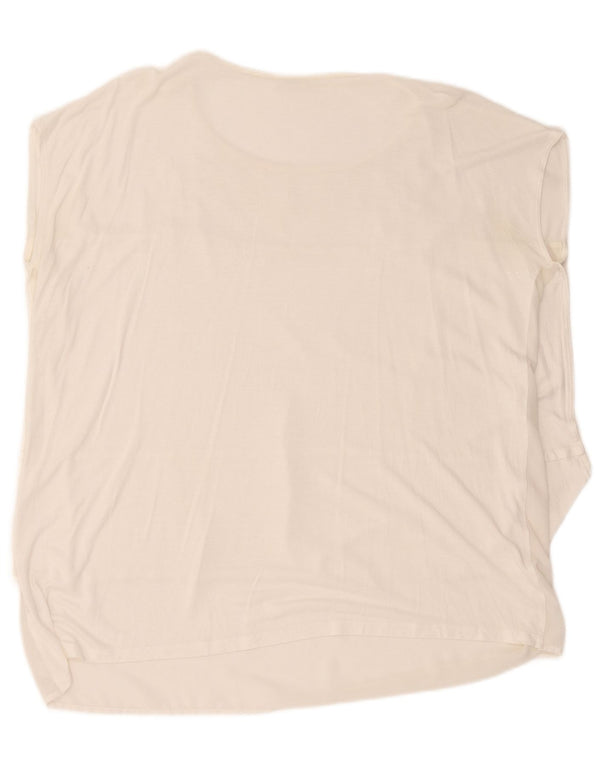 Guess Blusa Sin Mangas para Mujer UK 40 XL Blanco