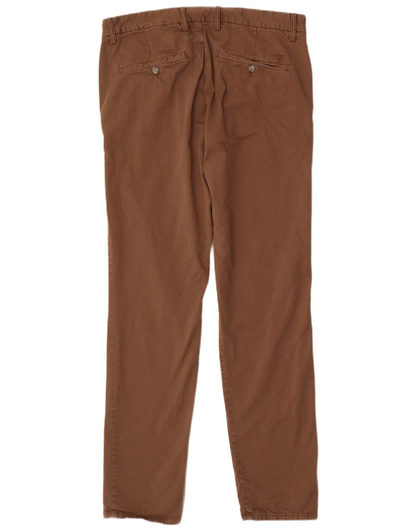Gant Pantalón chino ajustado para hombre W36 L34 Algodón marrón