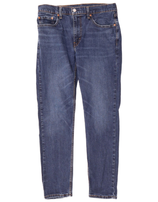 Levi's Vaqueros cónicos 502 Hi-Ball para hombre W32 L29 Algodón azul