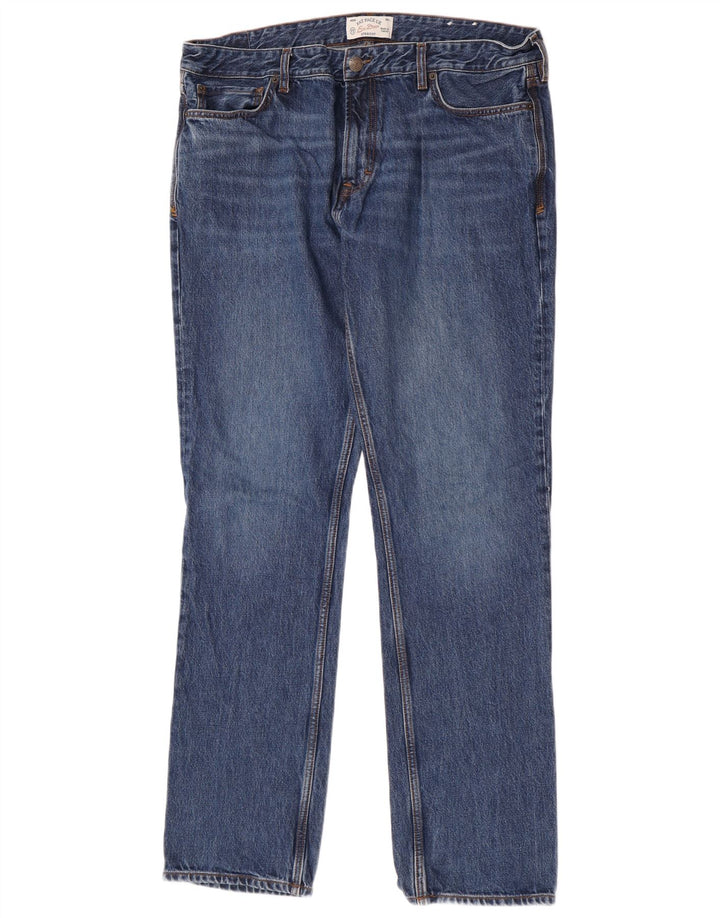 Vaqueros rectos para hombre Fat Face W38 L34 Algodón azul