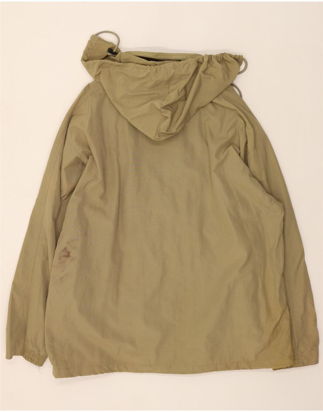 DIADORA Mens Rain Jacket UK 42 XL Khaki Polyester Vintage Diadora and Second-Hand Diadora from Messina Hembry 