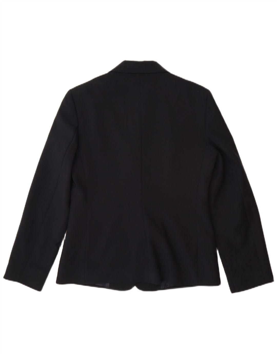 Benetton Blazer De 3 Botones IT 42 Medium Azul Marino Poliéster