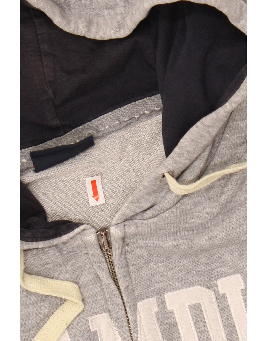 Champion Sudadera con capucha y cremallera gráfica para hombre XL Algodón gris