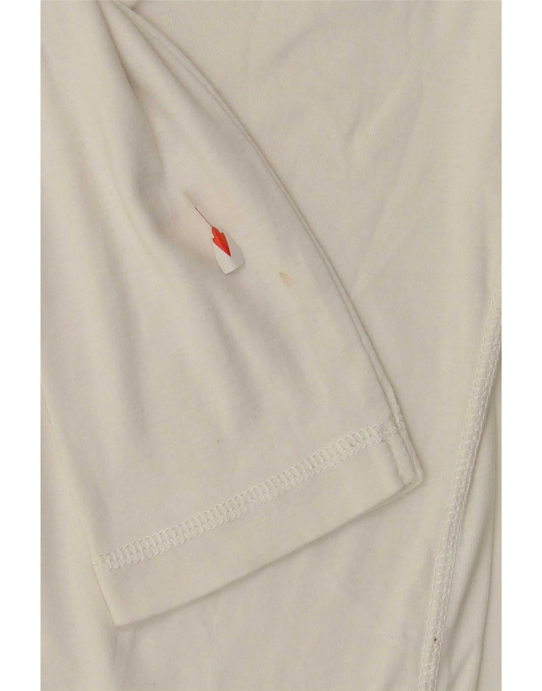 Tommy Hilfiger Hombre Slim Fit Top Manga Larga Algodón Blanco Mediano