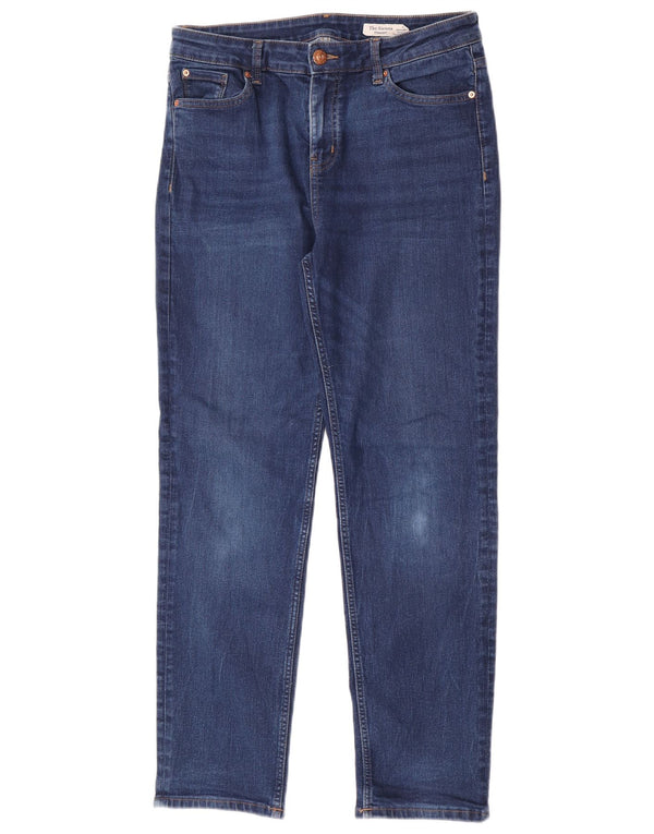 Marks & Spencer Jeans rectos The Sienna para mujer Reino Unido 44 Grande W32 L30 Azul
