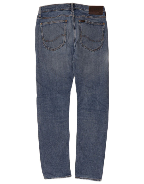 Lee Mens Luke Tapered Slim Jeans W29 L30 Algodón Azul