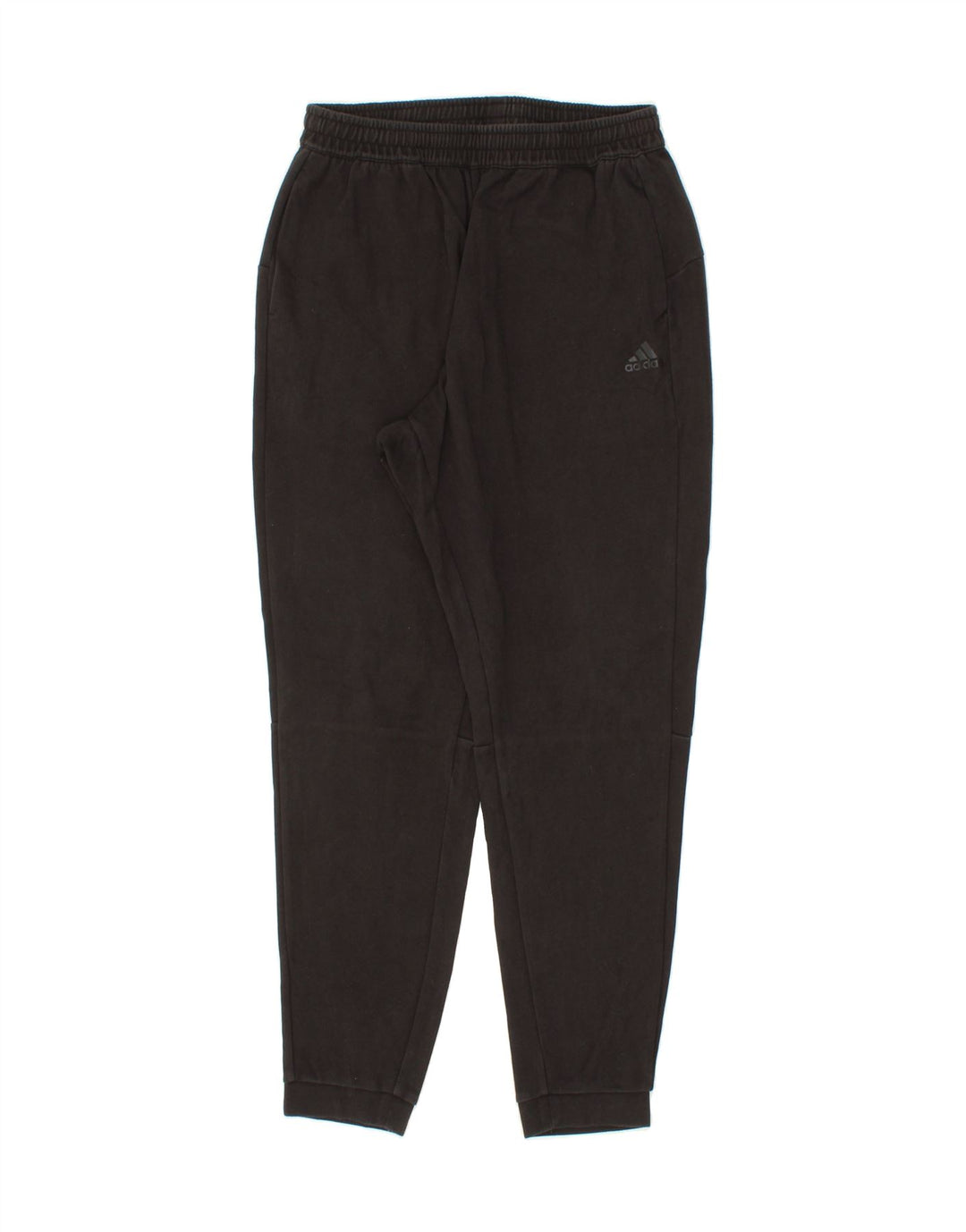 ADIDAS Mens Three Stripes Tracksuit Trousers Joggers Medium  Black Cotton Vintage Adidas and Second-Hand Adidas from Messina Hembry 