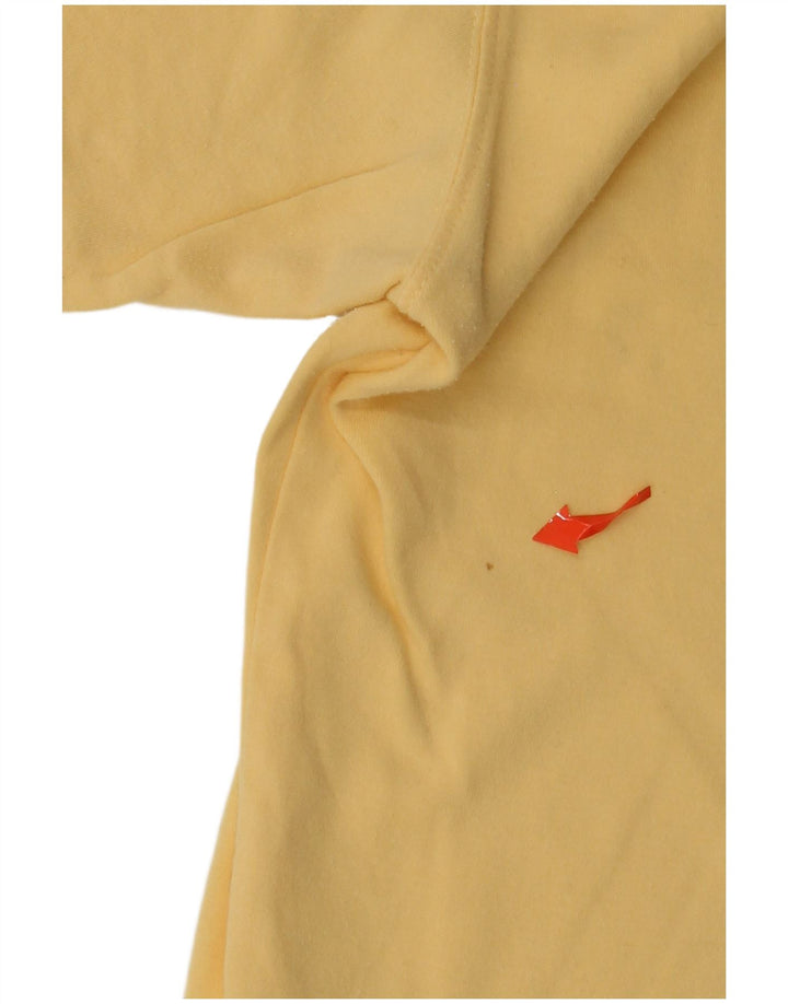 EDDIE BAUER Polo para mujer UK 40 Grande Algodón amarillo