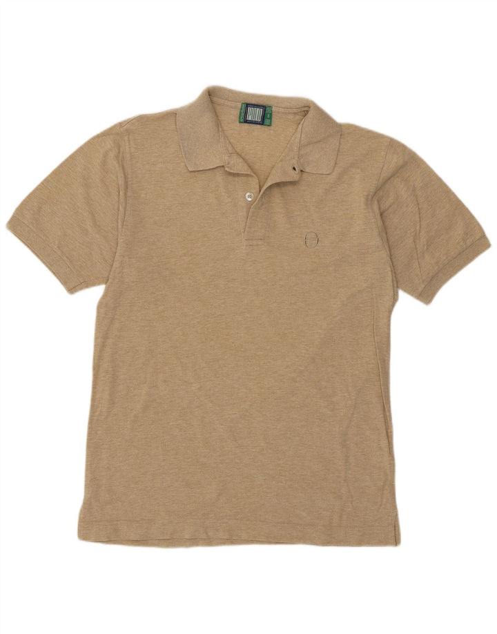 Sergio Tacchini Polo Hombre Algodón Moteado Beige Medio