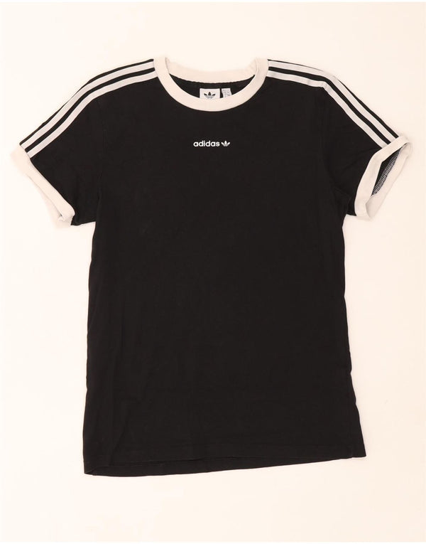 Adidas Camiseta Mujer Top UK 4 XS Algodón Negro