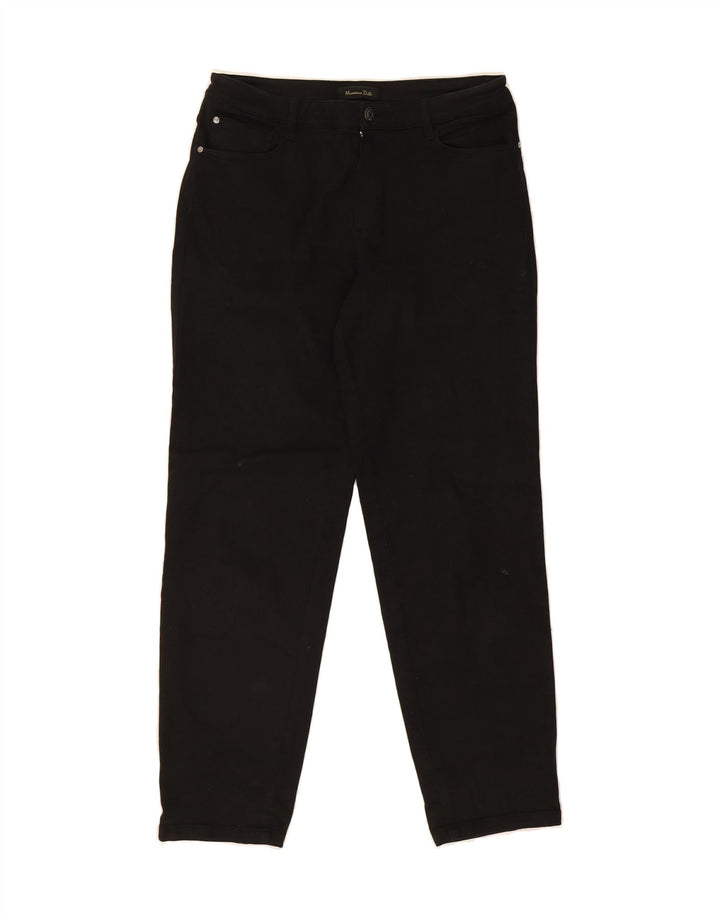 MASSIMO DUTTI Womens Slim Jeans EU 40 Medium W30 L28 Black Cotton Vintage Massimo Dutti and Second-Hand Massimo Dutti from Messina Hembry 