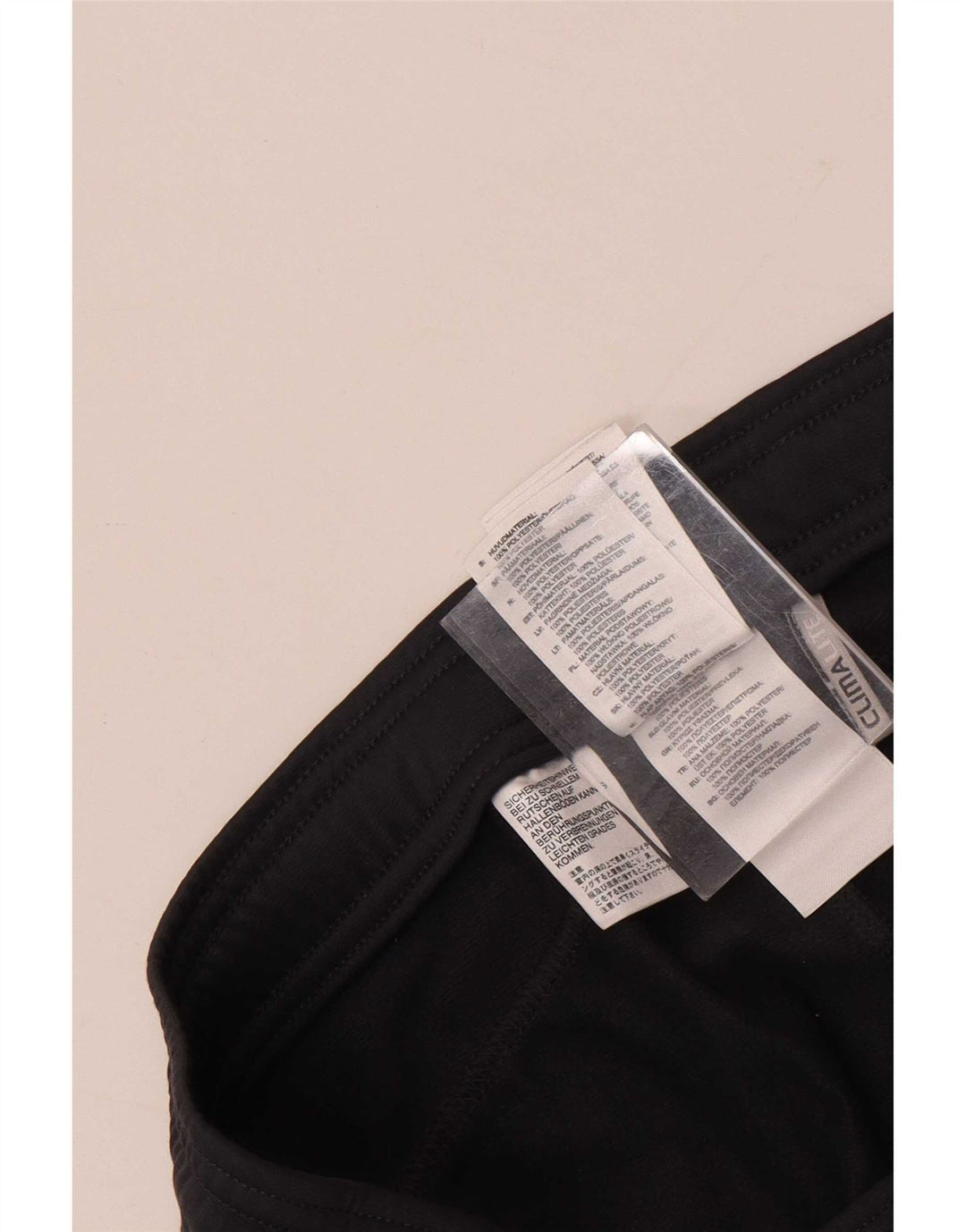 Adidas Mujer Climalite Chándal Pantalones UK 12 Medio Gris Poliéster