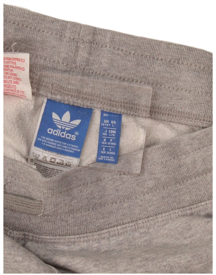 ADIDAS Pantalón Chándal Niño Joggers 13-14 Años Gris Algodón