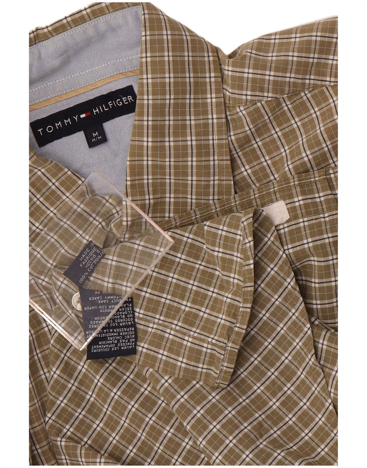Camisa Tommy Hilfiger Hombre Medium Khaki Check Cotton