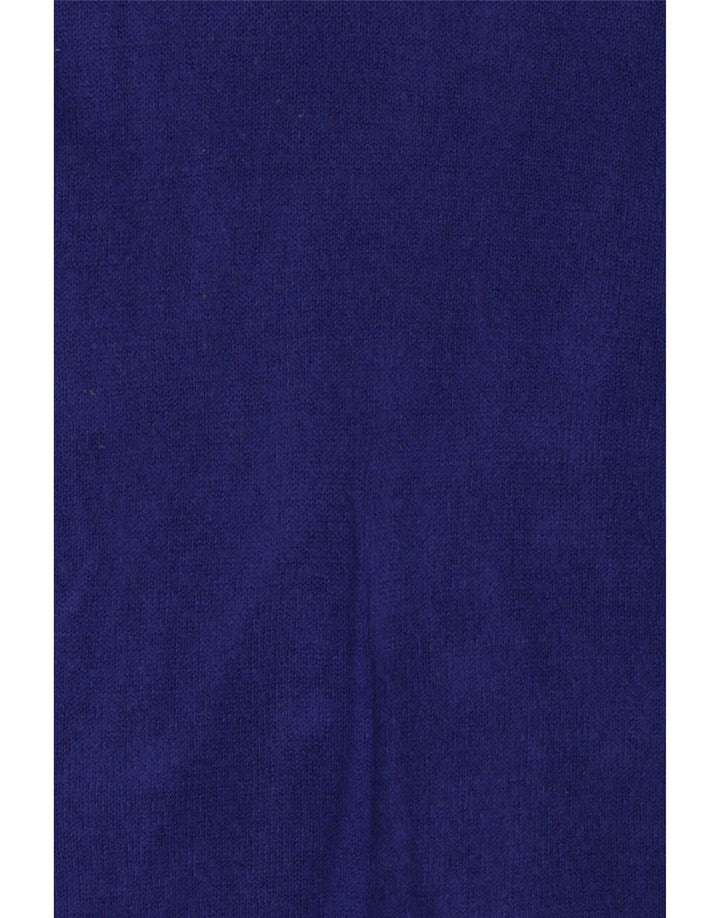 Marks & Spencer Jersey con Cuello Barco para Mujer UK 40 Acrílico Azul Medio