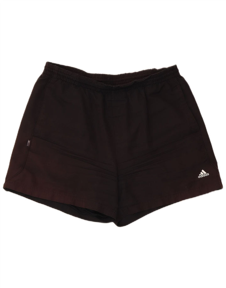 Adidas Pantalones cortos deportivos para hombre XL Negro Poliéster