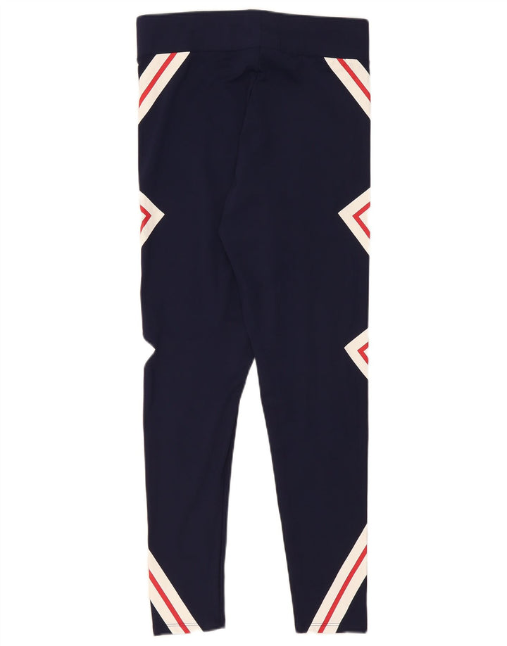 Fila Leggings gráficos para mujer Reino Unido 44 Poliéster geométrico azul marino grande