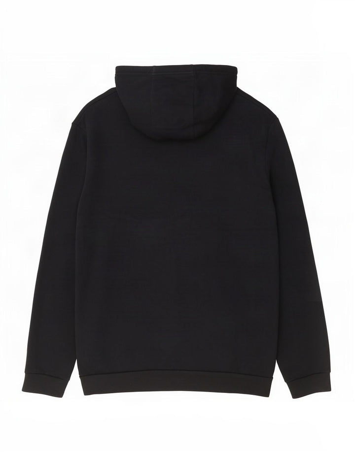 Adidas Hombre Sudadera Con Capucha Jumper Medium Negro Algodón