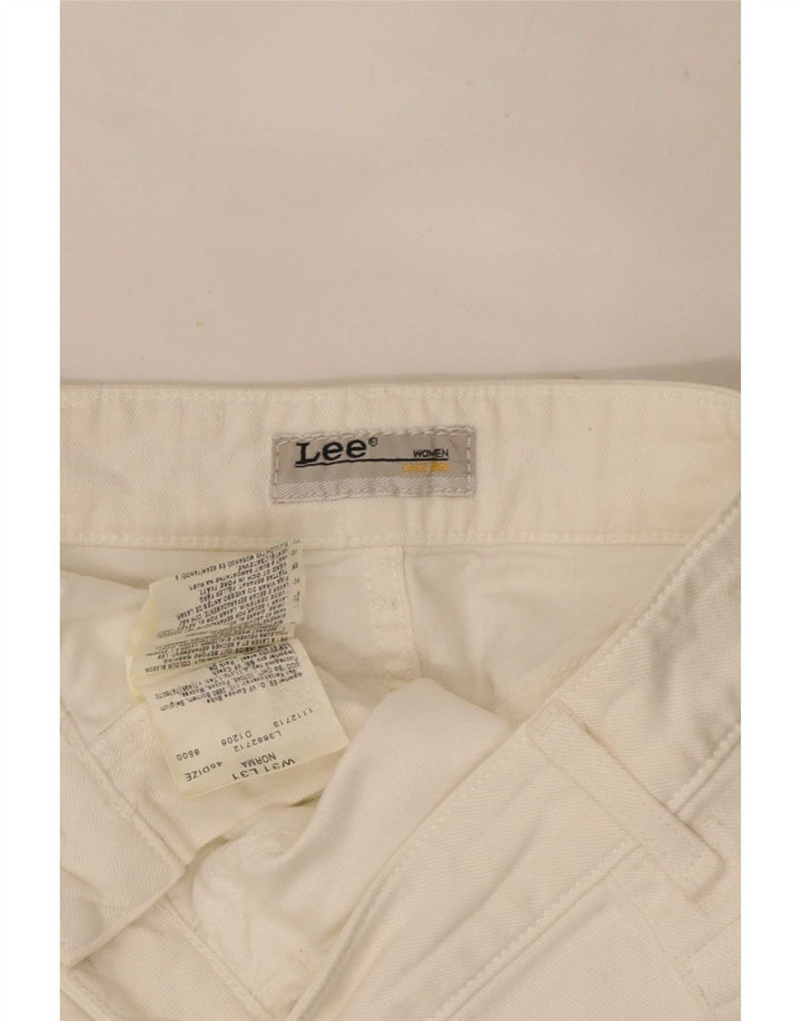 Vaqueros Lee Norma para mujer W31 L29 de algodón blanco