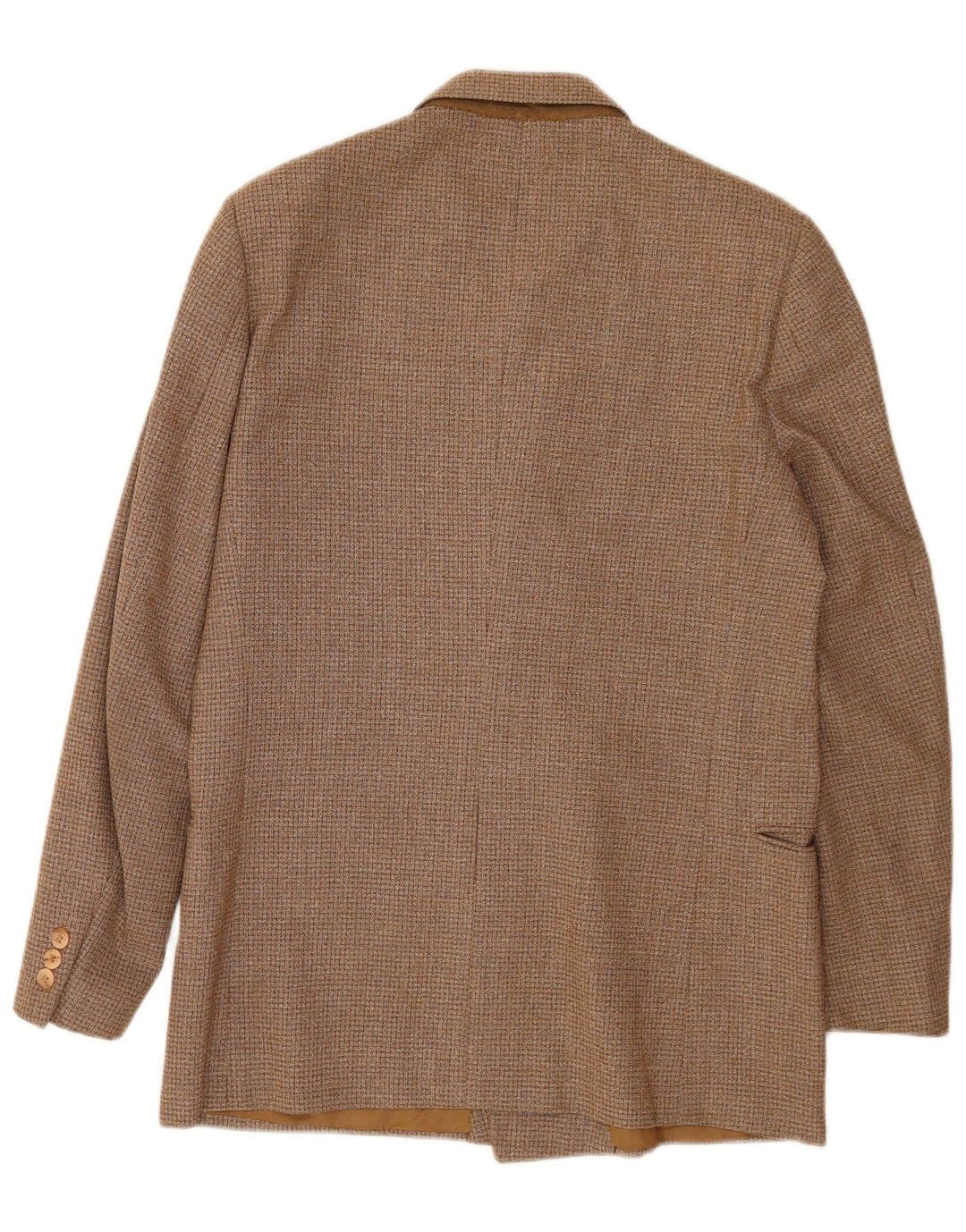 Luigi Botto Chaqueta tipo blazer con doble botonadura para hombre IT 50 Large Lana marrón