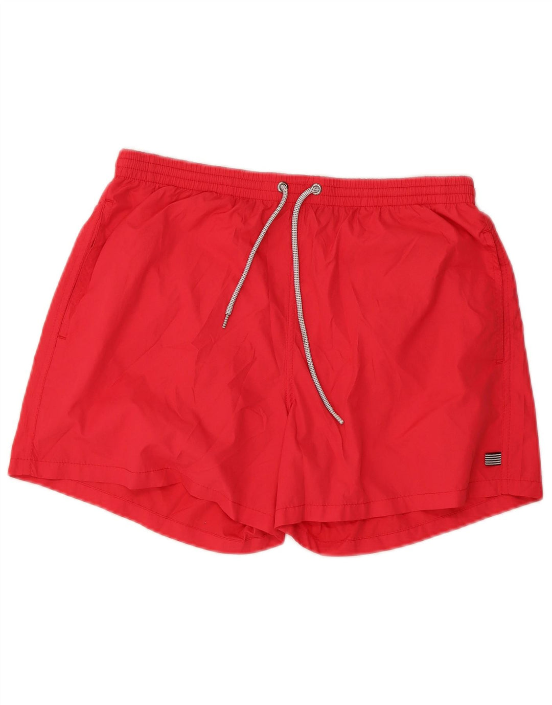 Zara Hombre Bañador Shorts Mediano Rojo