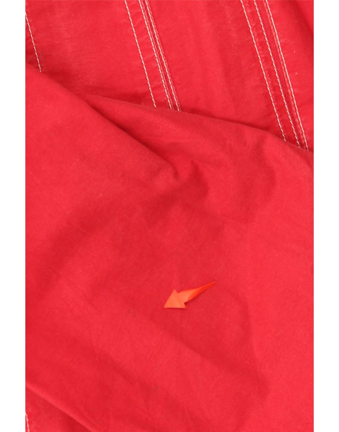 MASH Chaqueta utilitaria con capucha de gran tamaño para mujer Reino Unido 14 Algodón rojo mediano