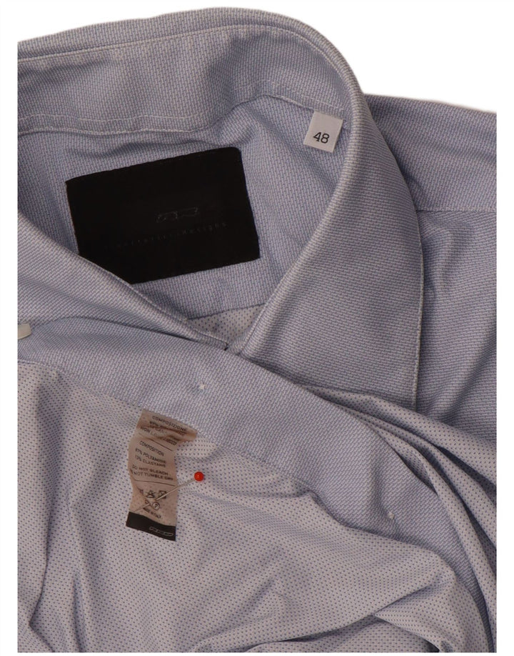 RRD Camisa Hombre IT 48 Small Azul Poliamida