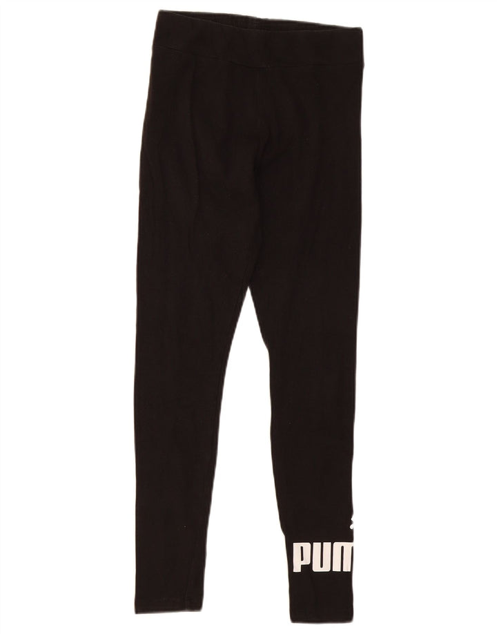 Puma Leggings gráficos para mujer UK 8 Small Black