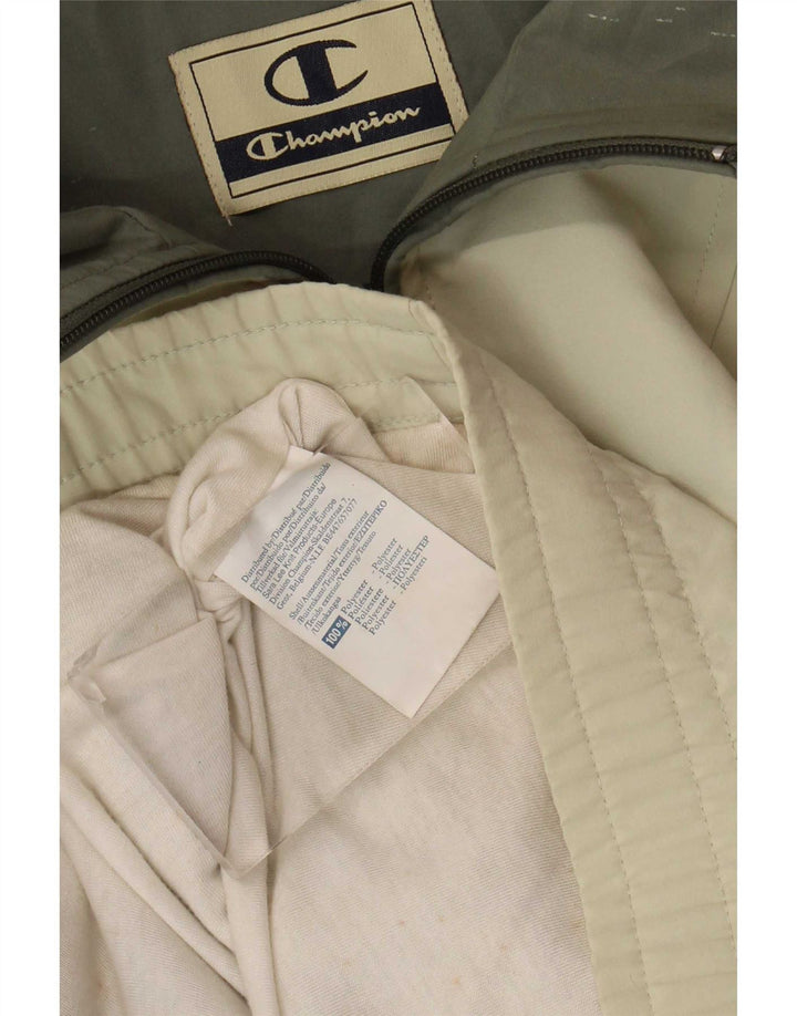 Champion Chaqueta de chándal para hombre XL Poliéster verde