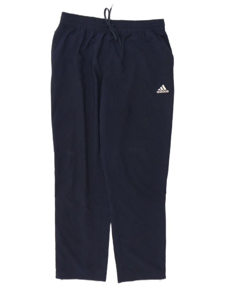 Pantalón De Chándal Adidas Hombre Grande Azul Marino Poliéster