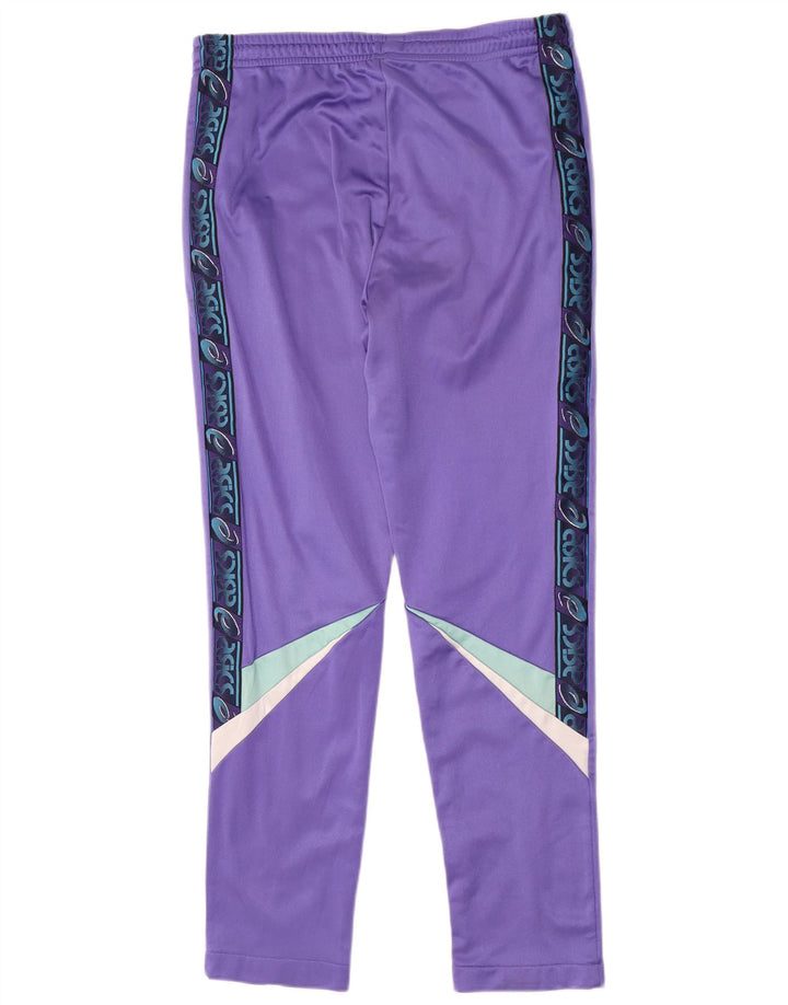 Asics Hombre Pantalones De Chándal Gráfico IT 50 Medium Púrpura Colorblock