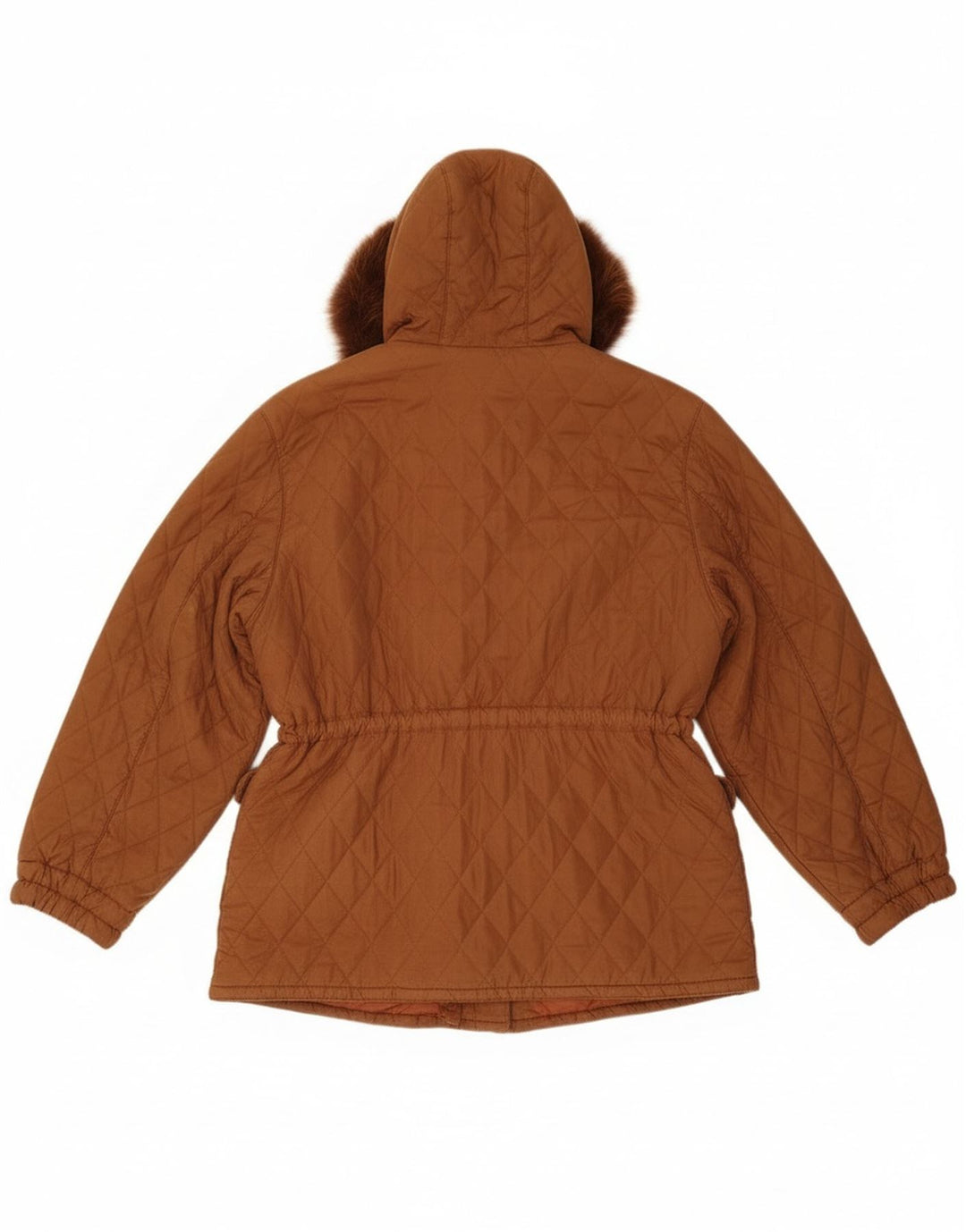 Ileana Zara Chaqueta acolchada con capucha extragrande para mujer IT 40 Small Brown