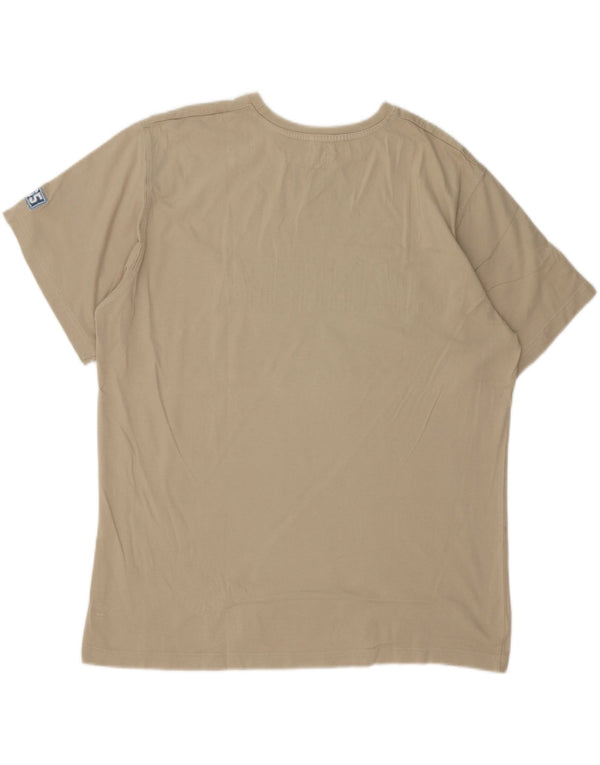 Carrera Camiseta gráfica para hombre Top 2XL Algodón beige
