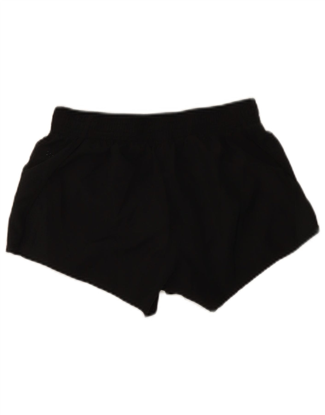 Nike Pantalones cortos deportivos Dri Fit para mujer UK 8 Small Poliéster negro