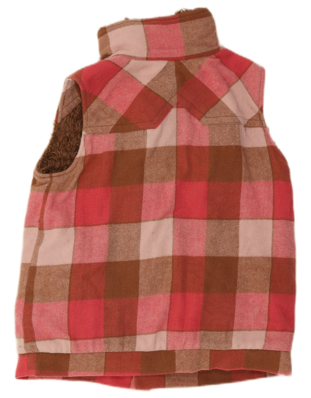 Chaleco reversible para mujer Animal UK 44 Medium Pink Check