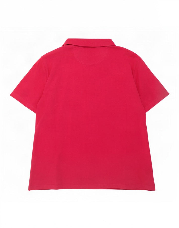 Jack Wolfskin Polo para mujer UK 40 XL Poliéster rosa