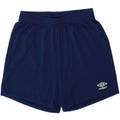 UMBRO Boys Sport Shorts 12-13 Years XL Navy Blue Polyester Vintage Umbro and Second-Hand Umbro from Messina Hembry 