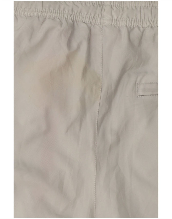 Pantalones cortos deportivos Puma para hombre Poliéster color block blanco mediano