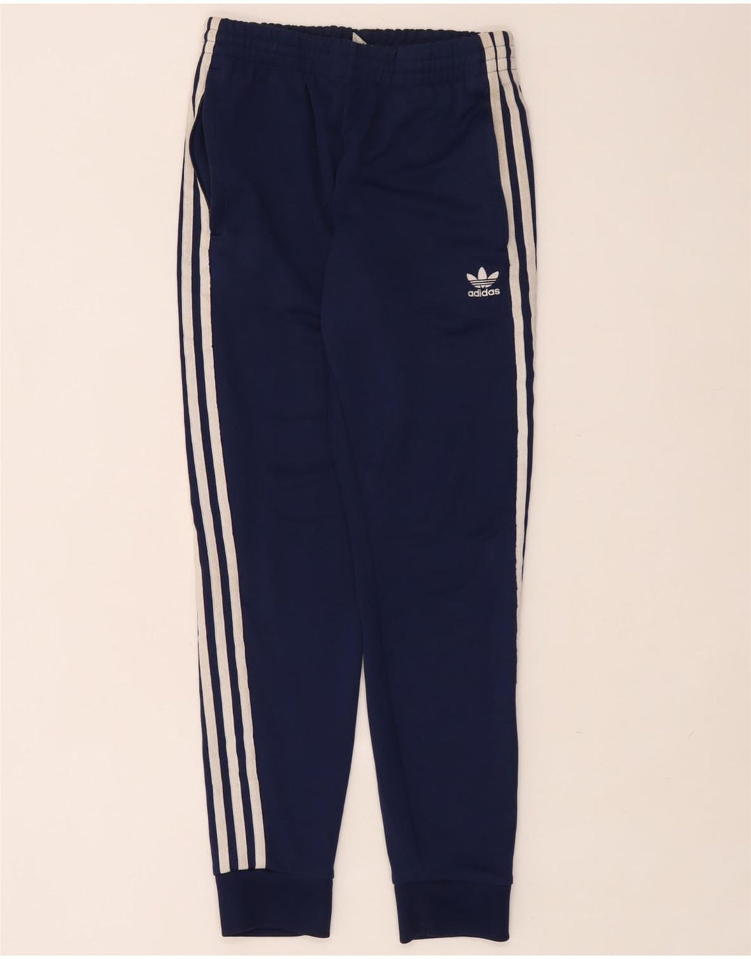 Adidas Hombre Pantalones De Chándal Joggers Medium Azul Marino Poliéster
