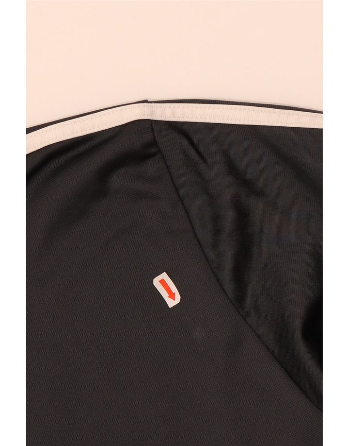 Adidas - Chaqueta de chándal para hombre, talla 44/46, poliéster gris grande