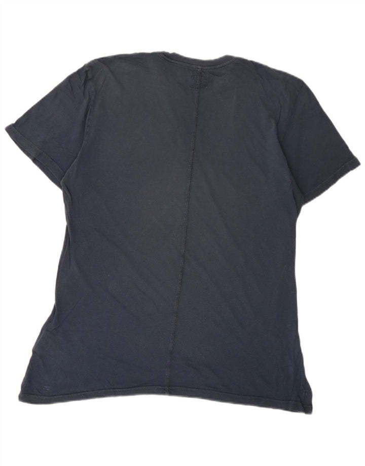 Lee - Camiseta gráfica para hombre, parte superior mediana de algodón azul marino